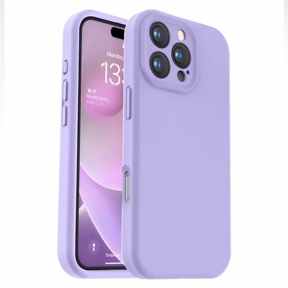 Other - PURPLE SILICONE IPHONE 16 PRO CASE